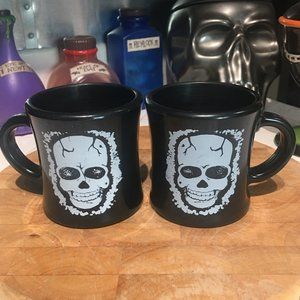 Halloween Skull Coffee Mugs
